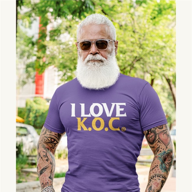 I Love Koc 10K T-Shirt Violet 10000 Takes 10K Takes
