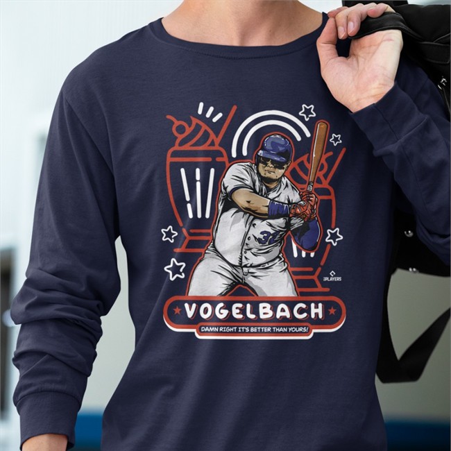 Daniel Vogelbach Brandon Nimmo Tee Royal Brandon Nimmo Daniel Vogelbach Tees Royal SNY Mets