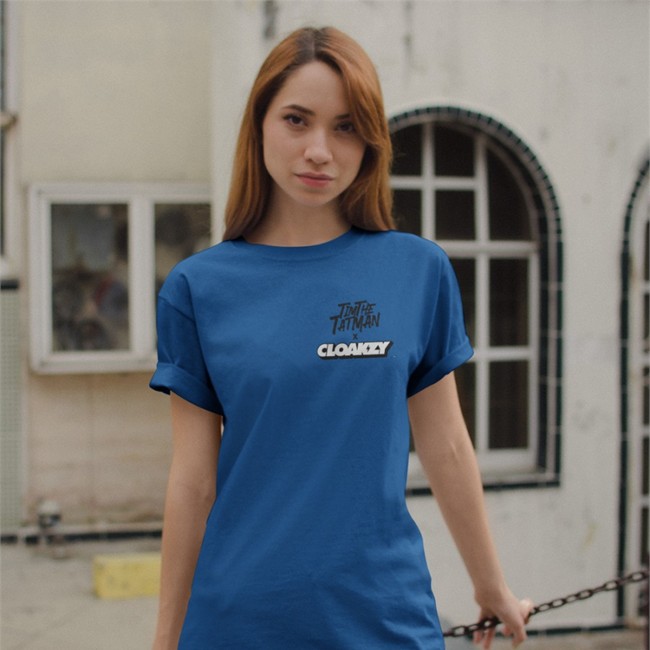 Tim The Tatman X Cloakzy Long Sleeve Tee Shirt White By Cloakzy