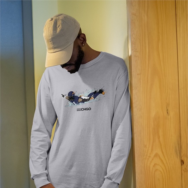 Chgo Locker Merch Qb Slide T Shirt Chgo Sports Qb Slide T Shirt