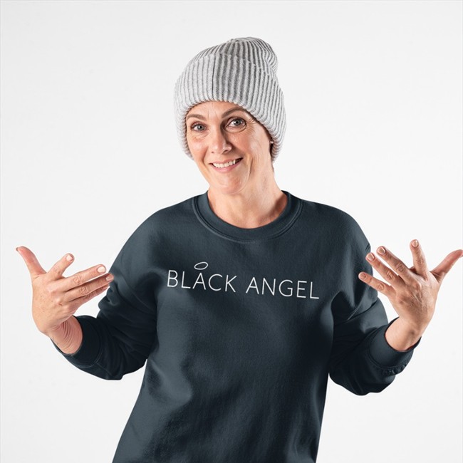 Black Angel Tee Shirt Stanlivv Black Angel Tee Stanlivv