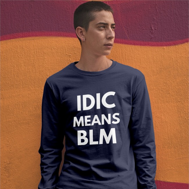 Heather Rae Barker Idic Means Blm Shirt Thad Tyranicus