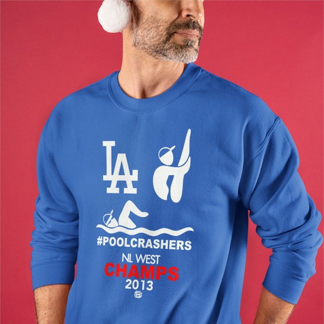 La Poolcrahers Nl West Champs 2013 Hooded Sweatshirt