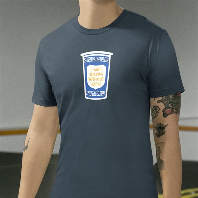 Lin-Manuel Miranda I Can't Survive Without Cafe Tee Shirt Luis A. Miranda