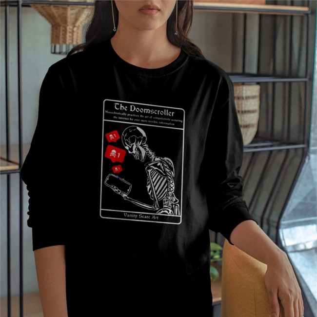 Vanity Scare Art Shop The Doomscroller Hoodie