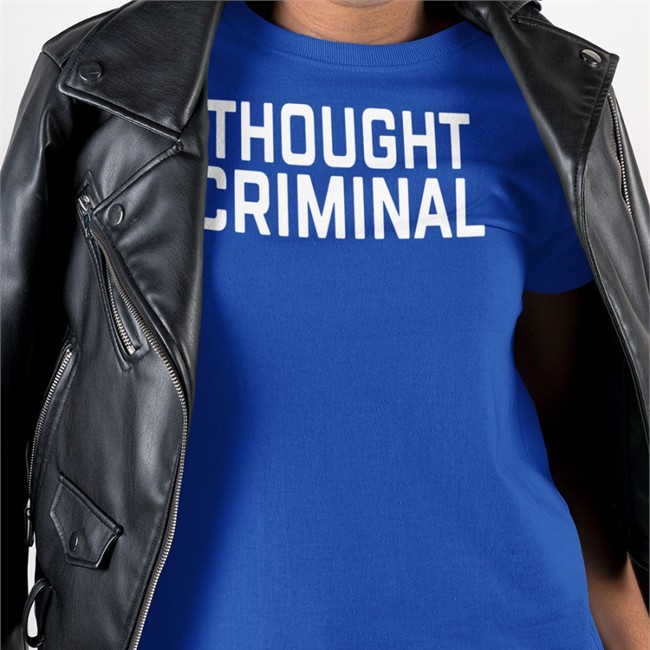 Trudeaumustgo Thought Criminal Shirts Prairieumami Black Trudeaumustgo Thought Criminal Tee Prairieumami Black