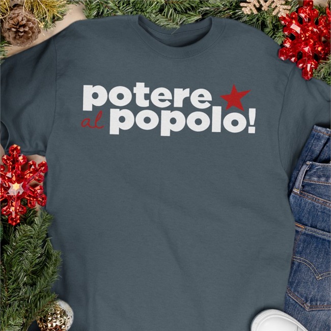 Pablo Iglesias Potere Al Popolo Long Sleeve Pablo Iglesias Potere Al Popolo Hooded Sweatshirt