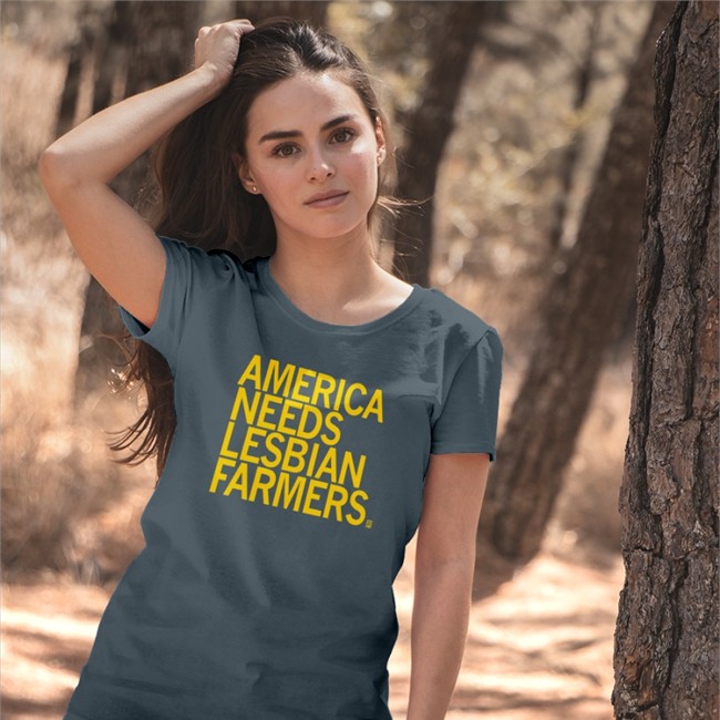 Raygun Merch America Needs Lesbian Farmers Cap Weird Thrift Store Shirts America Needs Lesbian Farmers Shirt Weird Thrift Store Shirts