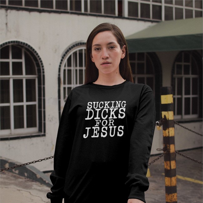 Sucking Dicks For Jesus Shirt Sucking Dicks For Jesus Shirt Riley Marshall