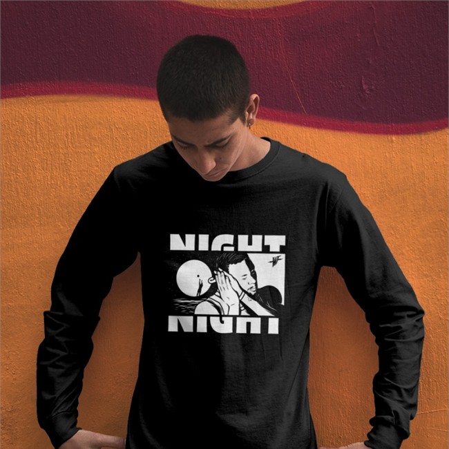 Shop Warriorstalk Night Night Tee Shirt Thewarriorstalk