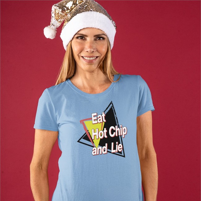 Shirtsthtgohard Eat Hot Chip And Lie Shirt Royal Shirtsthtgohard Eat Hot Chip And Lie T-Shirt