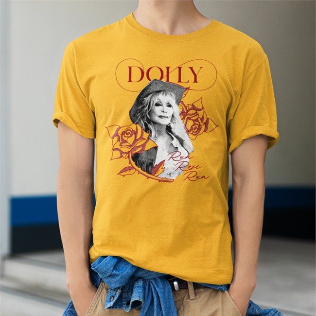 Adam Page Dolly Run Rose Run Shirts Dolly Parton Merch Dolly Run Rose Run Dusty Tee Shirt Adam Page