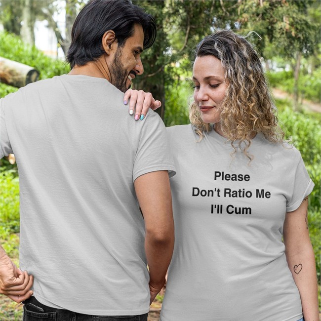 Please Don't Ratio Me I'll Cum Long Sleeve T Shirt Shirts That Go Hard Shirts That Go Hard Please Don't Ratio Me I'll Cum T Shirt The Good Shirts Merch