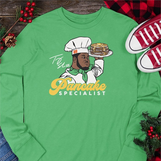 Pancake Specialist Shirt Charlie Hustle Merch Trey Smith Pancake Specialist Shirt Creed Humphrey