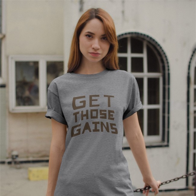 Wolfinwolfi Get Those Gains T Shirt Get Those Gains Shirt Wolfinwolfi