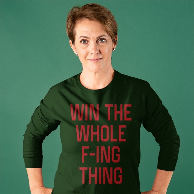 Homage Shop Win The Whole F-Ing Thing Hat Craig Fountain Win The Whole F-Ing Thing Long Sleeve