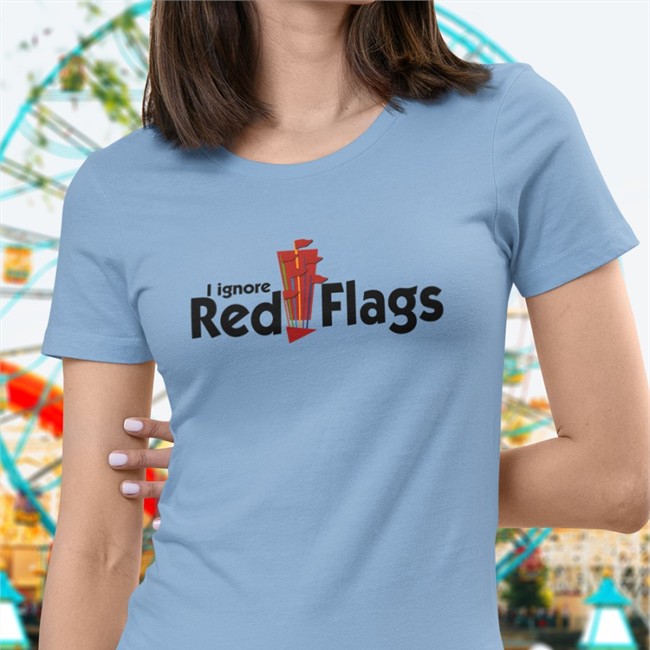 Shirts That Go Hard I Ignore Red Flags Shirts Shirtsthtgohard Shirts That Go Hard I Ignore Red Flags Crewneck Sweatshirt Shirtsthtgohard