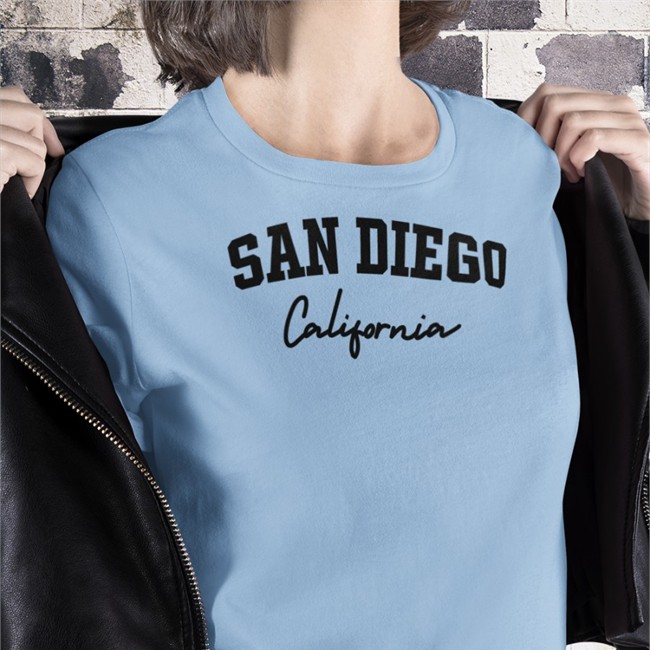Top San Diego California Shirt Positive Dream Positive Dream San Diego California Shirt
