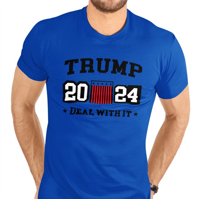 Trump 2024 Deal With It Tee Davram