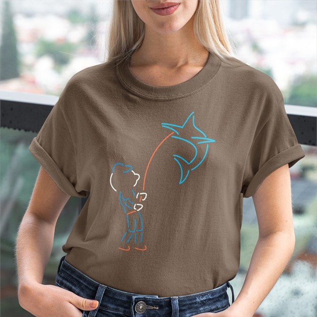 Breakingt Merch Successful Fishing Trip In Miami Tee Shirt Athlete Logos NYM Neon Project