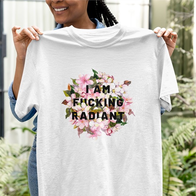 I Am Fucking Radiant Feminist Hoodie Rav Billan