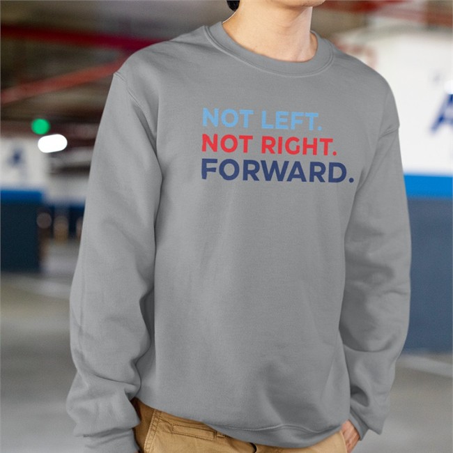 Not Left Not Right Forward Tee Shirt Andrew Yang Not Left Not Right Forward Hoodie Andrew Yang