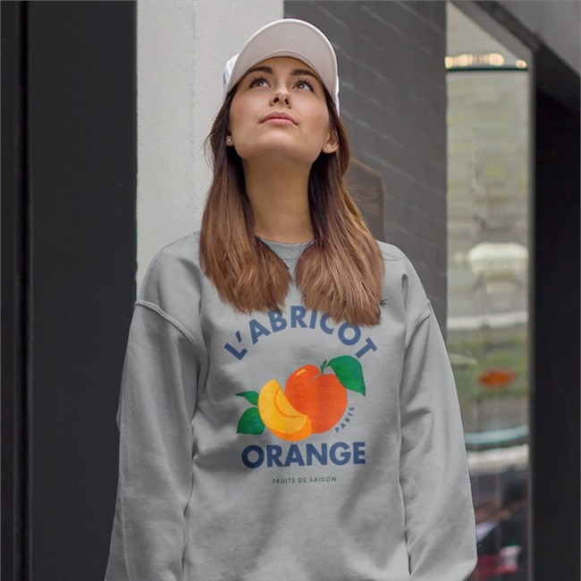 L'abricot Orange Paris Fruits De Saison Shirt Hobibihoba