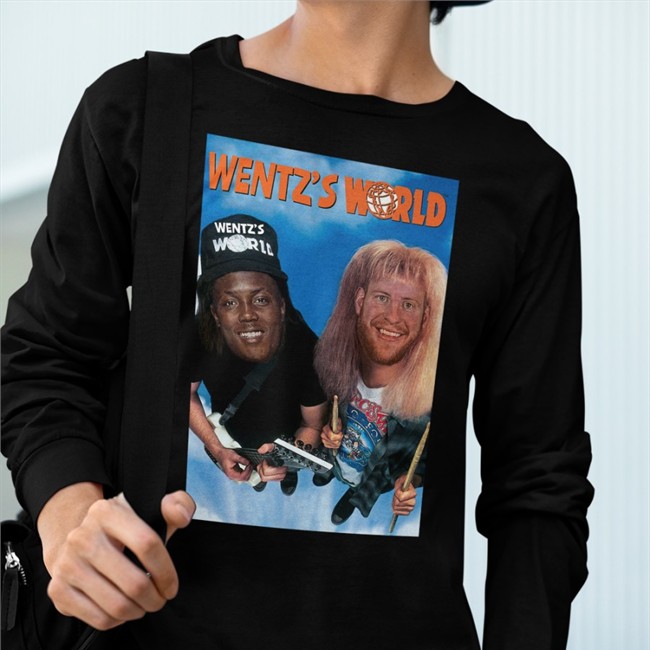 Annie Agar Wentz’S World Hoodie Carson Wentz