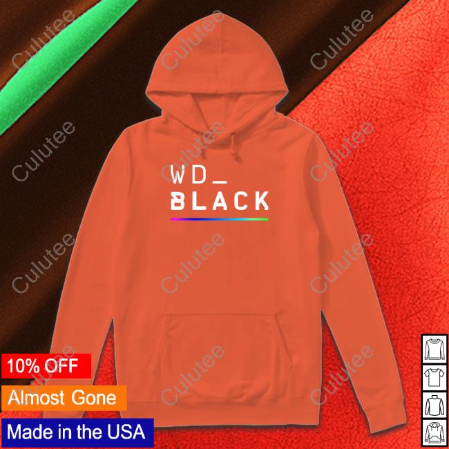 Official Wd_Black Color RGB Bar Shirt Shirt