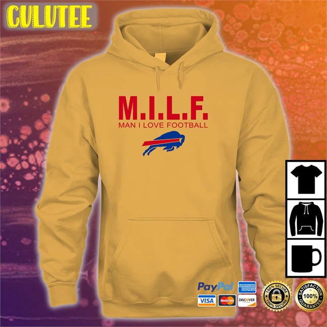 Her Pretty Bones Milf Man I Love Football Shirt Milf Man I Love Football Tee