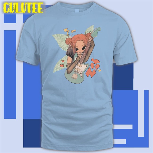 Hatsune Mitski Guitar Shirt Zephanijong Zephanijong Guitar Sweatshirt