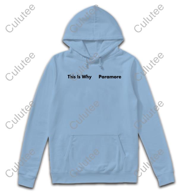 This Is Why Paramore Hoodie This Is Why Paramore Sweatshirt