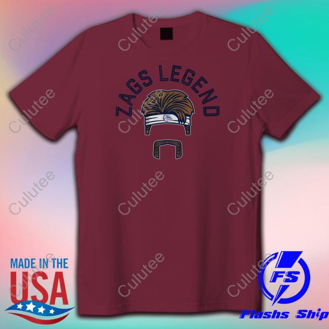 Zags Legend Tee Shirt Zags Legend T Shirt