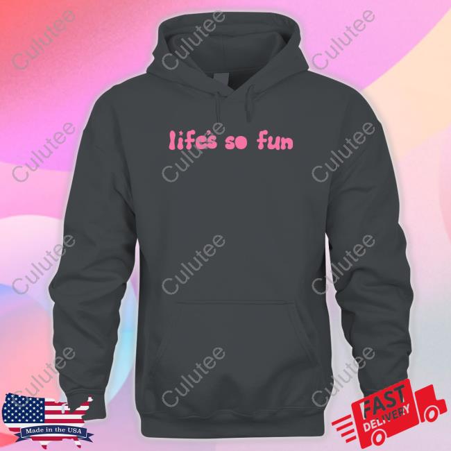 Muna Life's So Fun Forest Green Hoodie Muna Life's So Fun Forest Green Tee Shirt