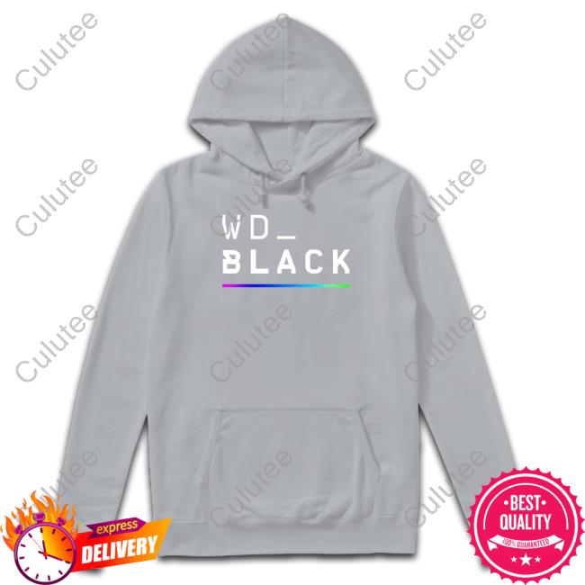Wd_Black T-Shirt Western Digital Shop Wd_Black Color RGB Bar Shirt Wario64 Hat
