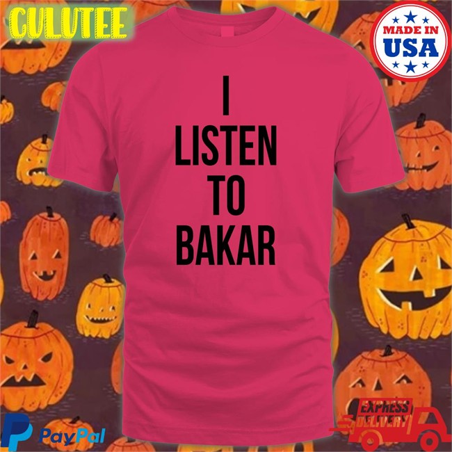 Yeaabk I Listen To Bakar Tank White I Listen To Bakar T Shirt Yeaabk