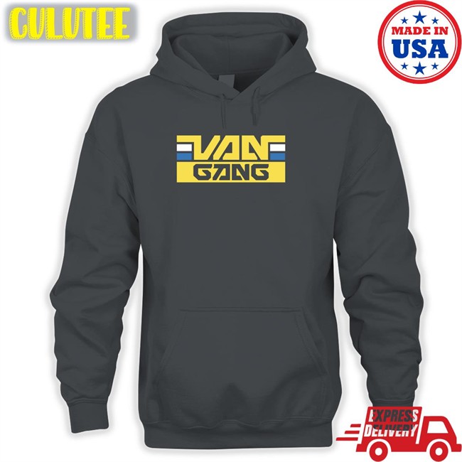 Streamlabs Merch Van Gang Hooded Sweatshirt Peter Premier Two Van Gang Shirt Dark Heather