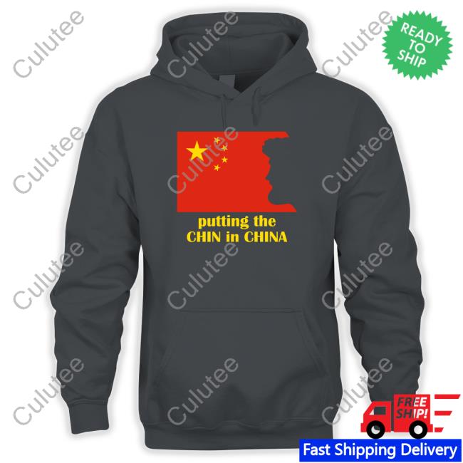 Funky Putting The Chin In China Long Sleeve Tee Shirt Benaskren Official Putting The Chin In China T Shirt