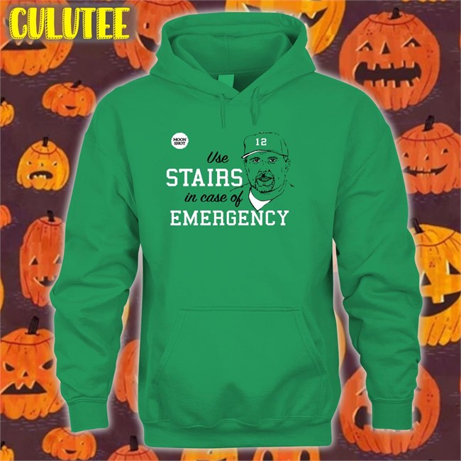 Use Stairs In Case Of Emergency Shirts Poshmark Merch Rare Phillies Matt Stairs Moon Shot Use Stairs In Case Of Emergency Sweatshirt Pat Gallen Mike Meech