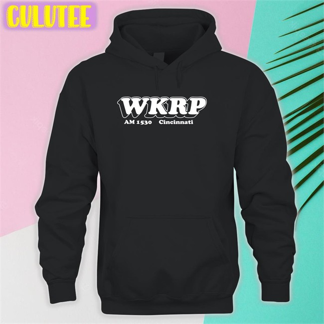 Wkrp Tee Red Super 70s Sports Merch Wkrp Am 1530 Cincinnati Shirts