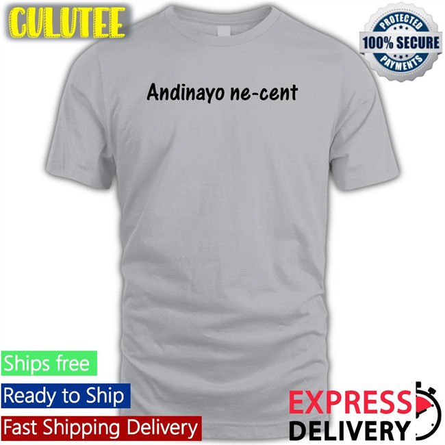 Andinayo Ne-Cent T-Shirt Andinayo Ne-Cent Hoodie White Khayelitsha Entertainment