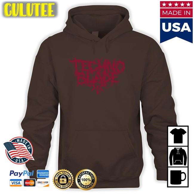 Technoblade Metal Font Hoodie Technoblade Merchandise Technoblade Merchandise Technoblade Metal Font Tank