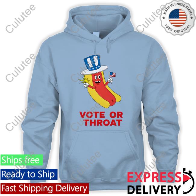 Vote Or Throat Shirt Shirts That Go Hard Vote Or Throat Glizzygate Shirts Vince Staples 2022 Merch