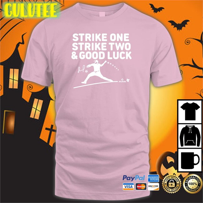 Alex Coffey Jose Alvarado Strike One Strike Two & Good Luck Tee Shirt Breakingt Breakingt Alex Coffey Jose Alvarado Strike One Strike Two & Good Luck Shirt