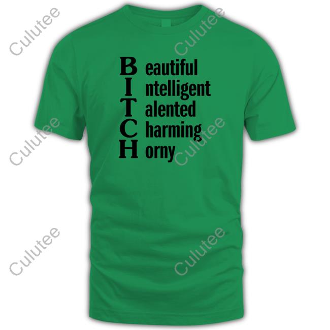 Beautiful Intelligent Talented Charming Horny T Shirt Red Beautiful Intelligent Talented Charming Horny Shirt Funny