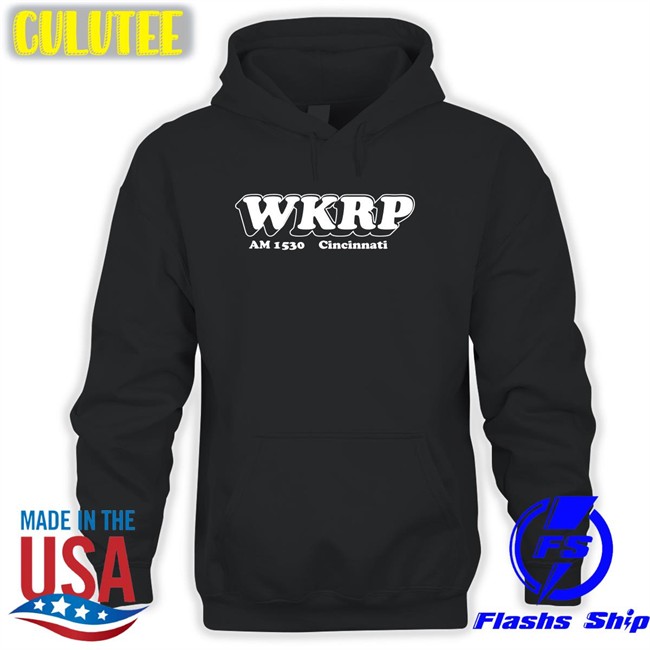 Wkrp Tee Red Super 70s Sports Merch Wkrp Am 1530 Cincinnati T Shirt
