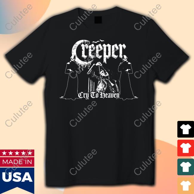 Rock Sound Shop Creeper Cry To Heaven Tee Shirt