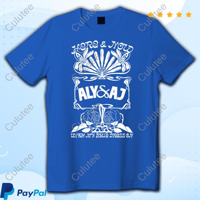 Official Aly And Aj Merch I've Got The Blues Hoodie