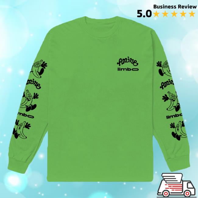Official Merch Bar Aminé Limbo X Verdy Green Crewneck Sweatshirt Merchbar