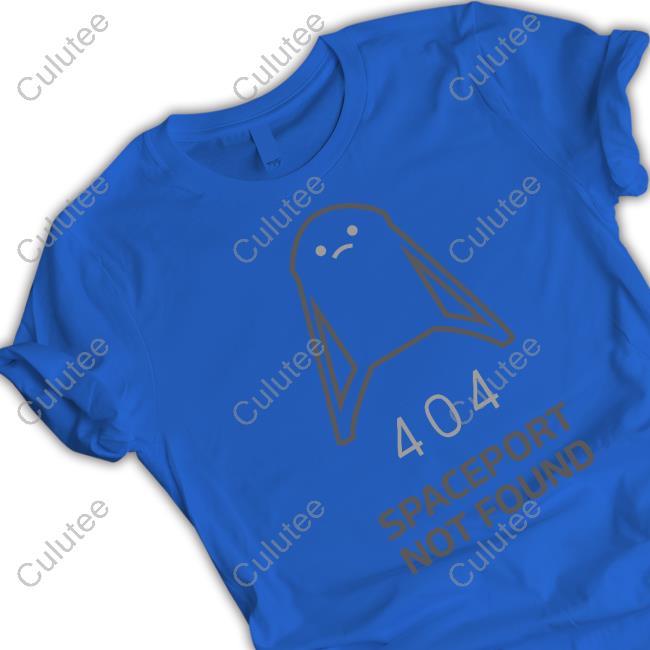 Nasa Space Flight Merch 404 Spaceport Not Found Tee